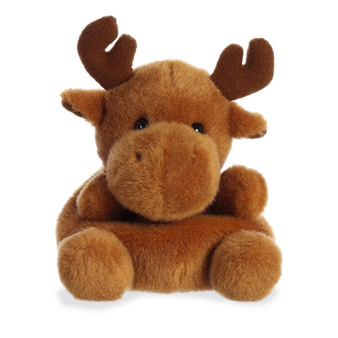 5 Inch Palm Pals  Cinnamon Stuffed Moose