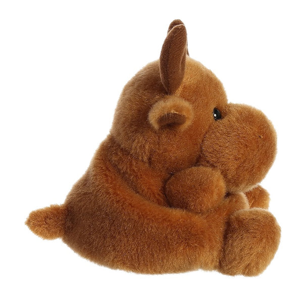 5 Inch Palm Pals  Cinnamon Stuffed Moose