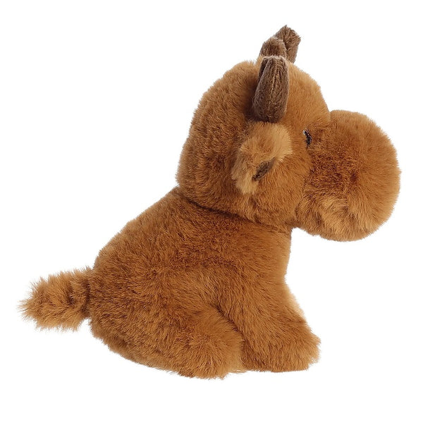 5 Inch Mini Eco Stuffed Moose