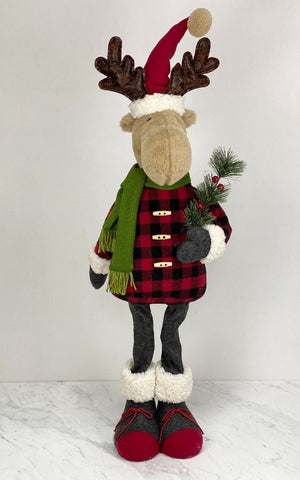 36" Marvin Standing Holiday Moose