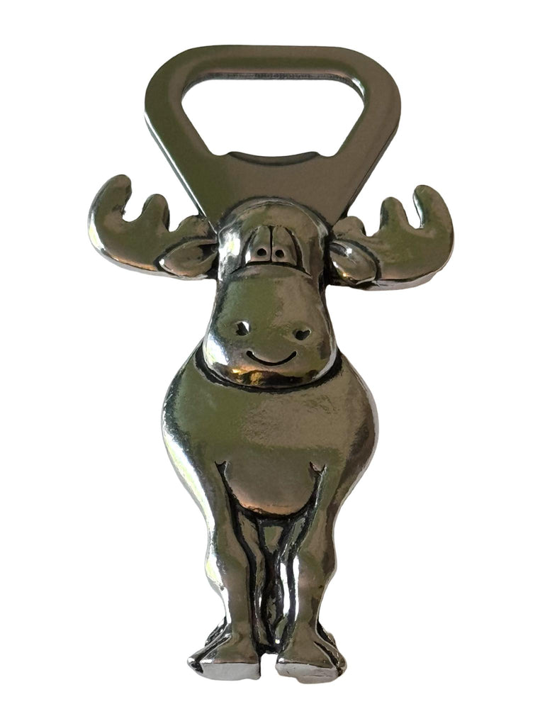 Pewter Moose Bottle Opener