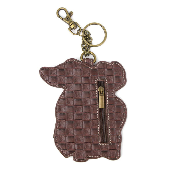 Moose Coin Purse Key Fob