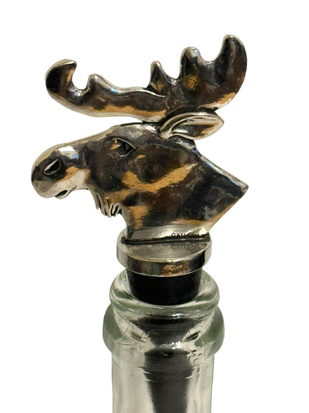 Moose Head Bottle Stopper