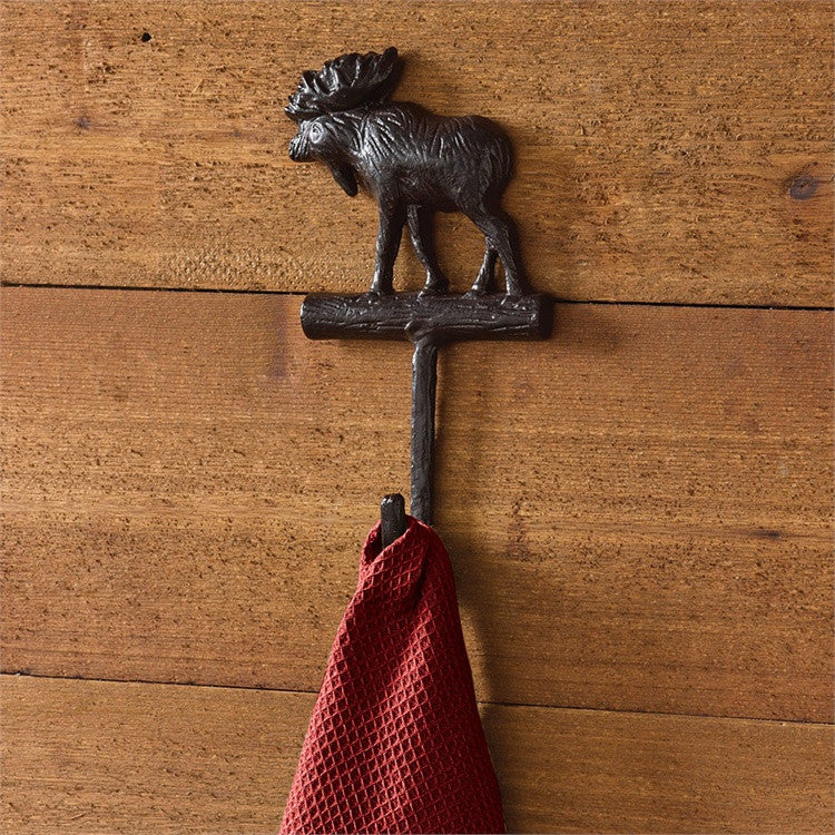 Cast Iron Moose Hook