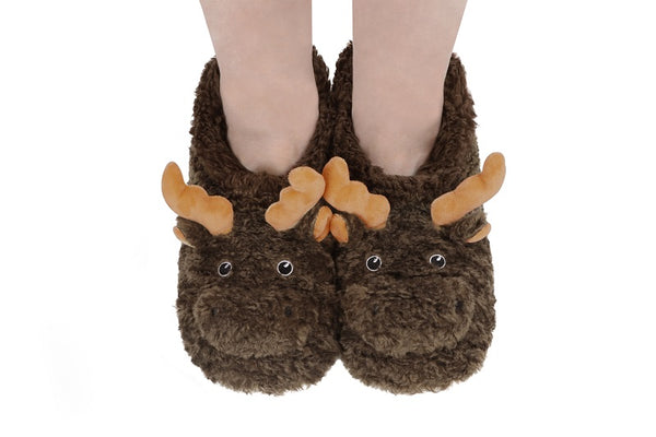 Moose Slipper Skid Resistant