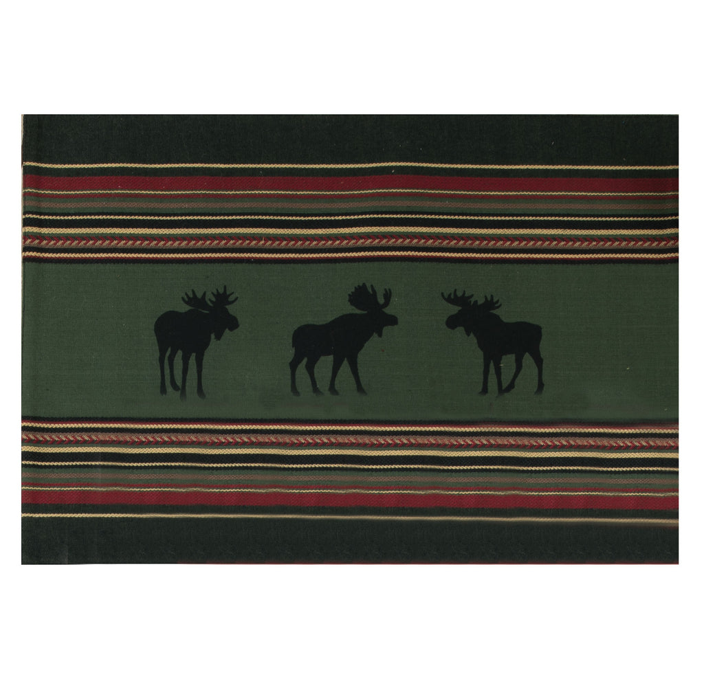 Moose Printed Woven Placemat