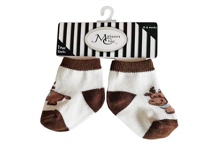Moose Infant Socks