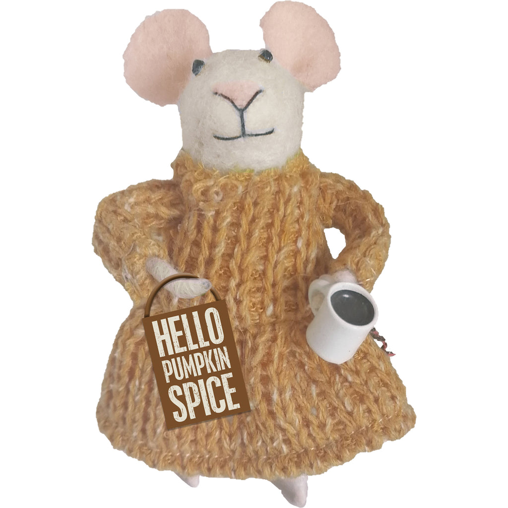 Hello Pumpkin Spice Mouse