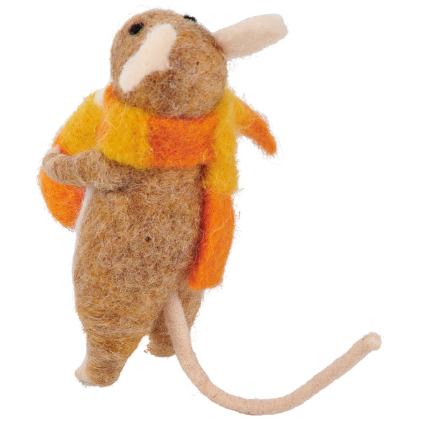 Candy Corn Holding Mouse