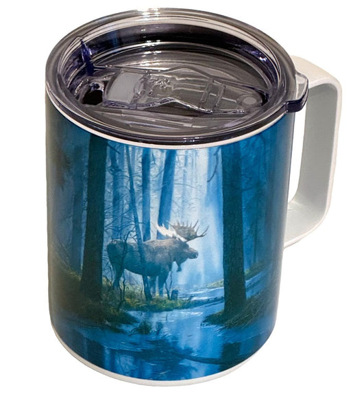 Caught by the Light Metal Moose Travel Mug