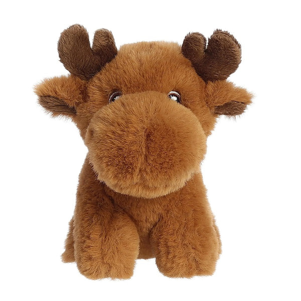 5 Inch Mini Eco Stuffed Moose
