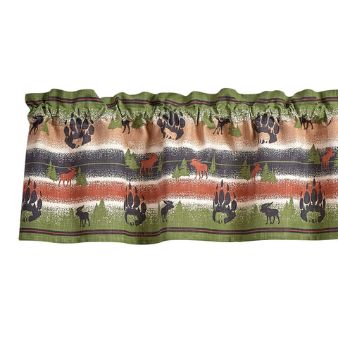 Wild Woods Moose Valance