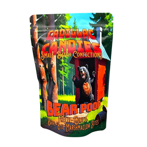 Bear Poop Freeze Dried Berry Blue Marshmallow Bites