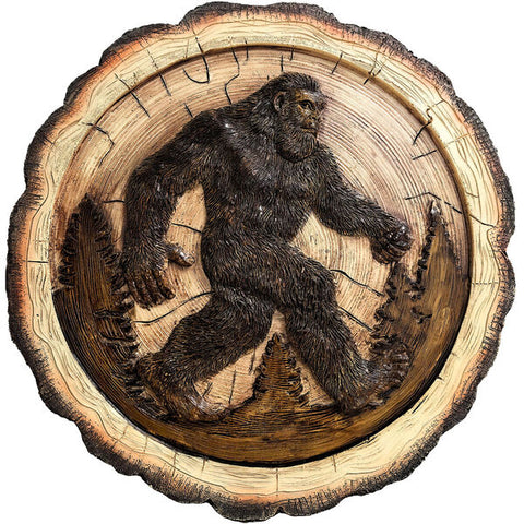 Big Foot Round Stepping Stone Wall Art