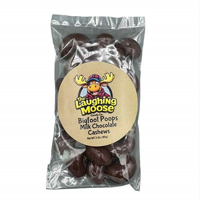3 Oz Big Foot Poops Milk Chocolate Cashews