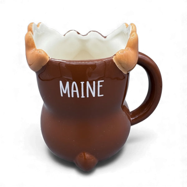 Cartoon Moose Ceramic Mug