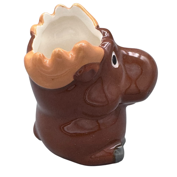 Cartoon Moose Ceramic Shot Glass
