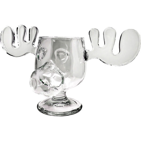 Christmas Vacation Moose Glass Mug