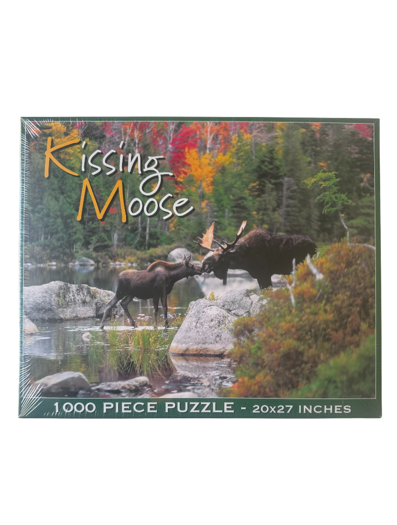 Kissing Moose Puzzle 1000 Pieces