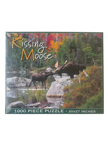 Kissing Moose Puzzle 1000 Pieces