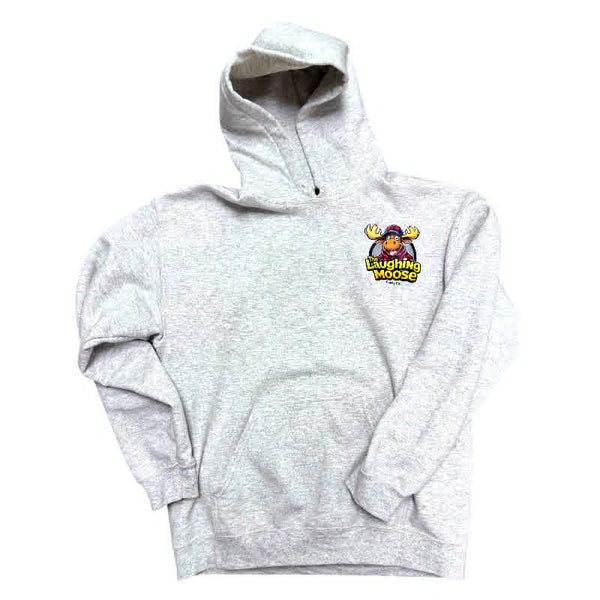 Laughing Moose Candy Company Gray Hooded Sweatshirt