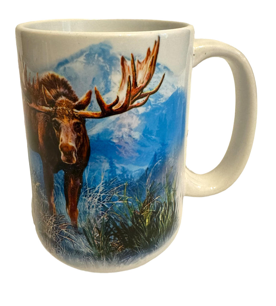 3 Moose Heavy Ceramic Mug