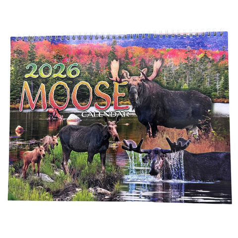 2026 Moose Scene Calendar
