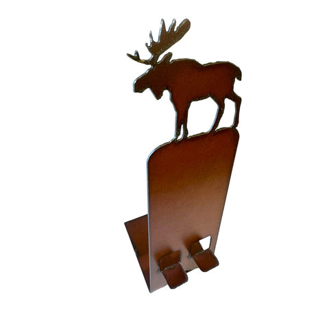 Metal Moose Cell Phone Holder