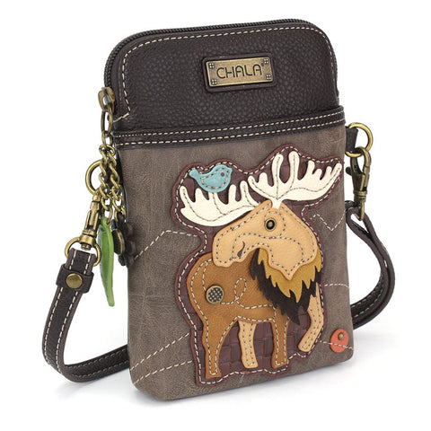 Moose Cell Phone and Accessories Purse