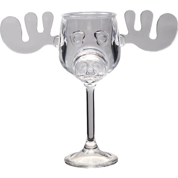 Christmas Vacation Moose Acrylic Goblet