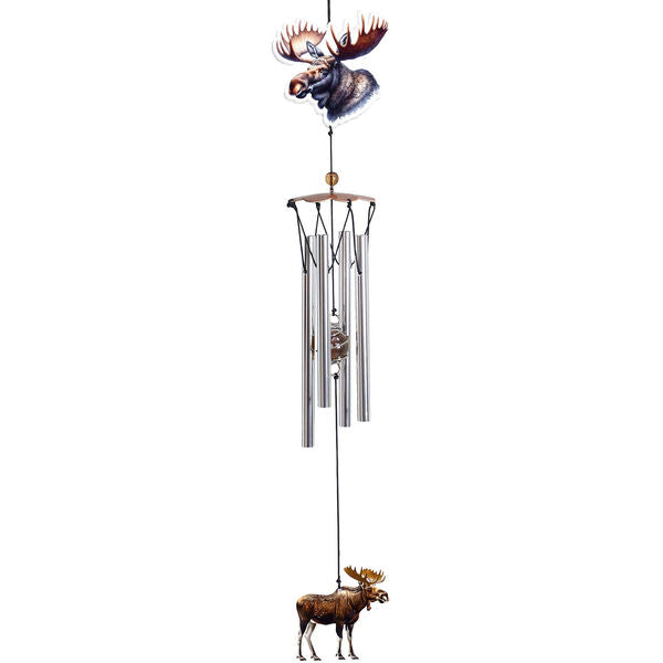 Moose Metal Windchime