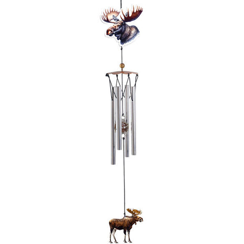 Moose Metal Windchime