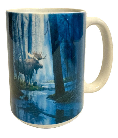 Caught by Light Moose Heavy Ceramic Mug