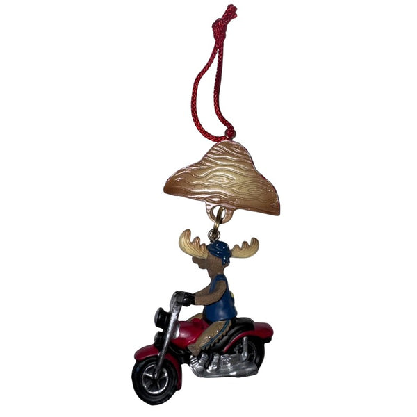 Doug Billybob Motorcyle Moose Ornament