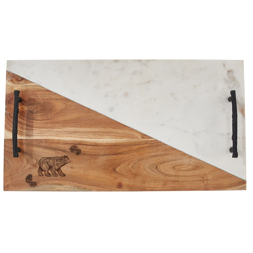 Bear Wood and Mable Charcuterie Board