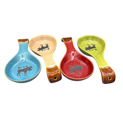 Ceramic Moose Spoon Rest