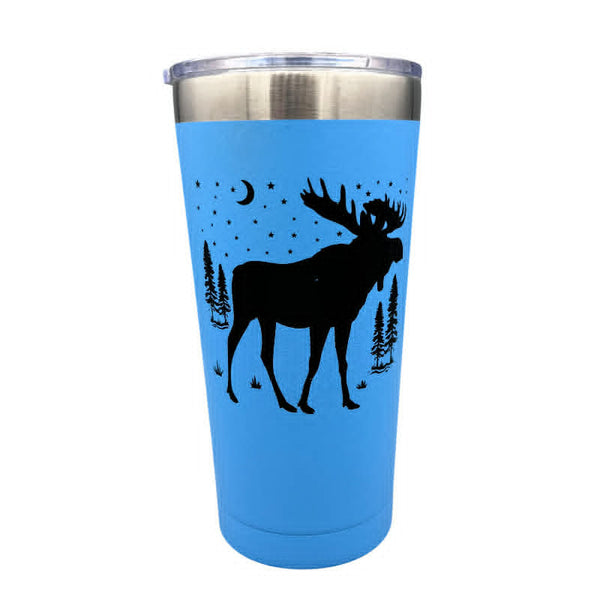 Travel Moose Stainless Steel Tumbler