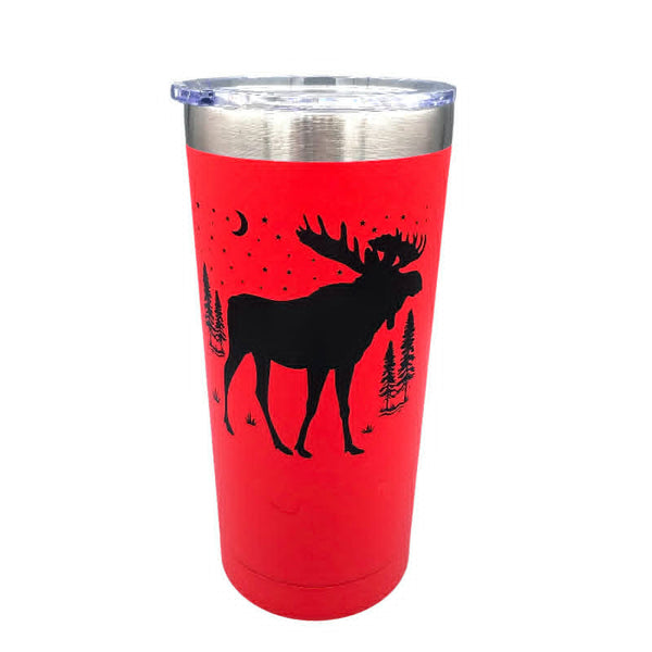 Travel Moose Stainless Steel Tumbler