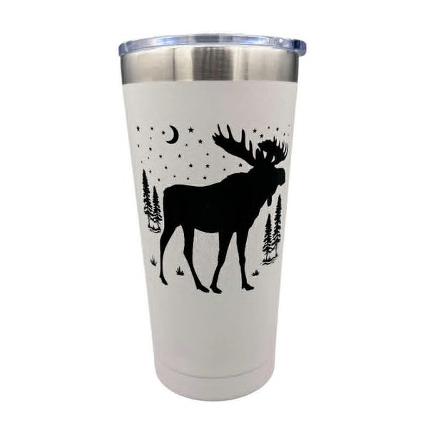 Travel Moose Stainless Steel Tumbler