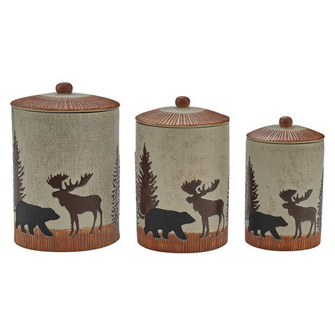 Moose and Bear Wilderness Trail Canister Set
