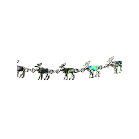 Abalone Shell Moose Bracelet