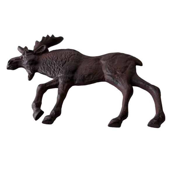 Cast Iron Moose Wall Hanging