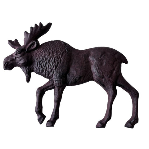 Cast Iron Moose Wall Hanging