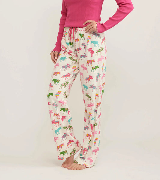 Patterned Women's Jersey Pajama Pants