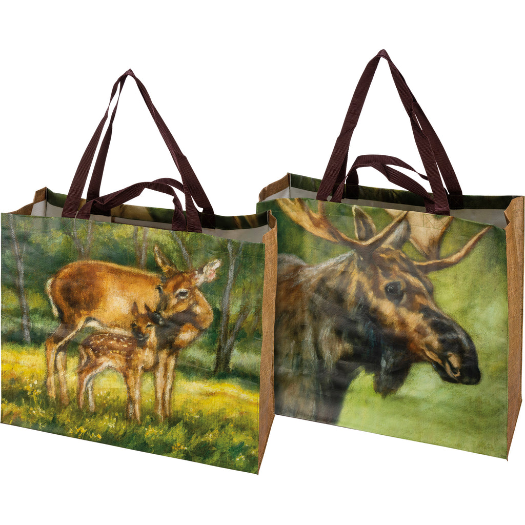 Moose Reusable Shopping Bag