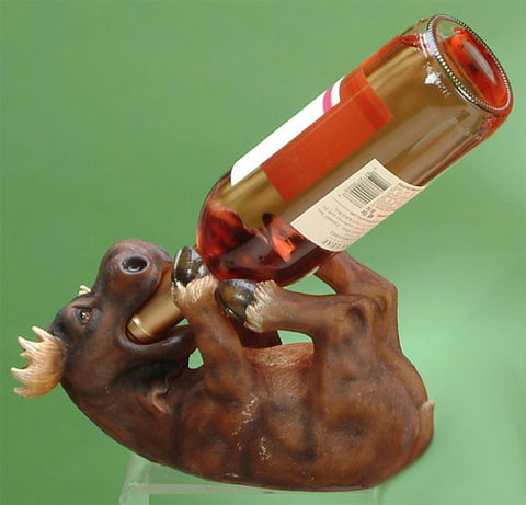 Moose Wine Bottle Holder