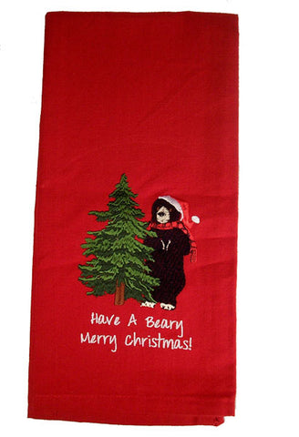 Have a Berry Merry Christmas Dish Towel