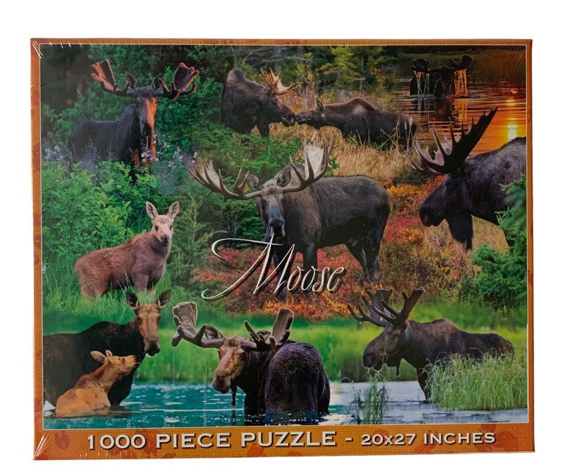 Moose Images Puzzle 1000 Pieces