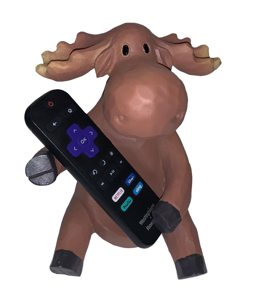 Moose Remote Holder Figurine